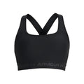 Crossback Mid Soutien-gorge Sport Femmes-Noir,Gris