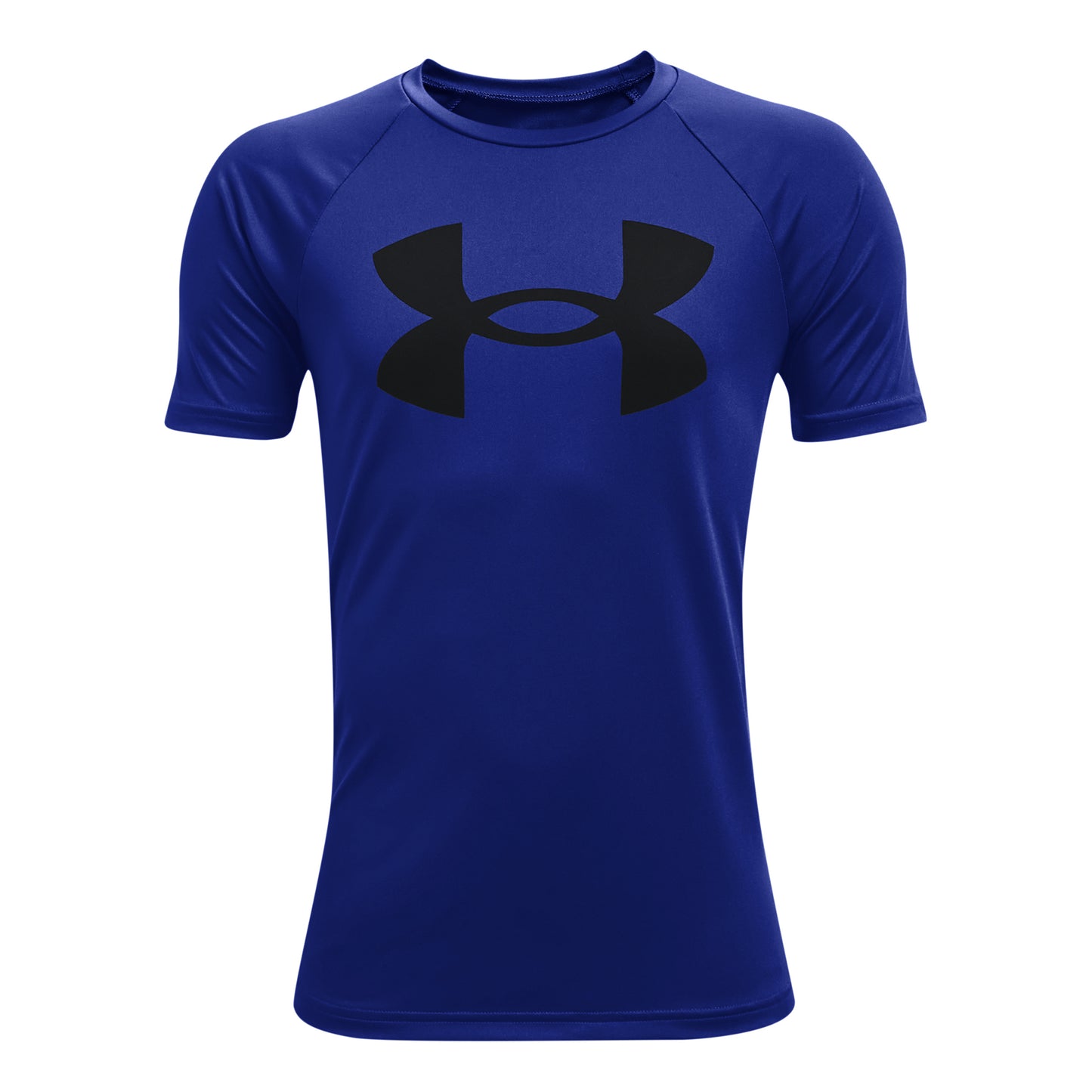 Under Armour Tech Big Logo T-shirt Garçons - bleu, noir