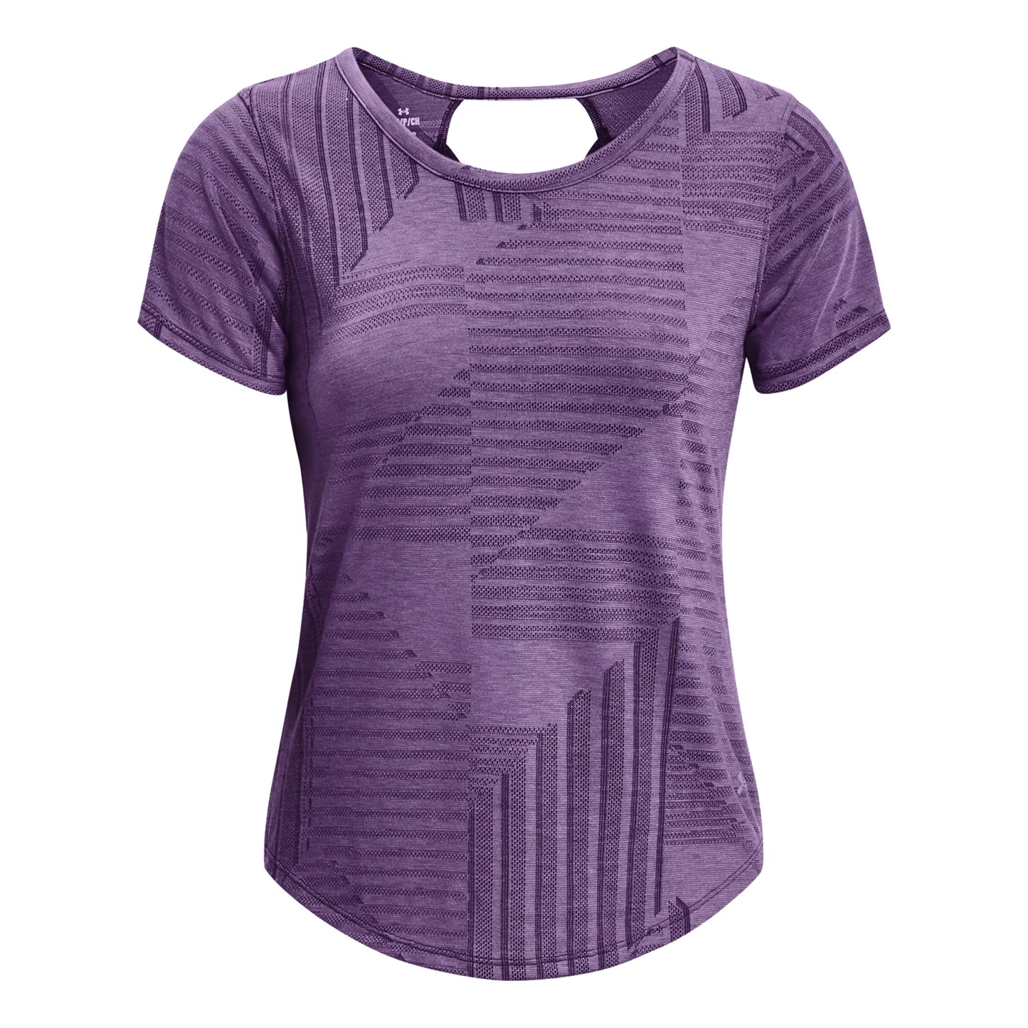 Under Armour Streaker Deco Diamond Maillot de course Femmes - violet,