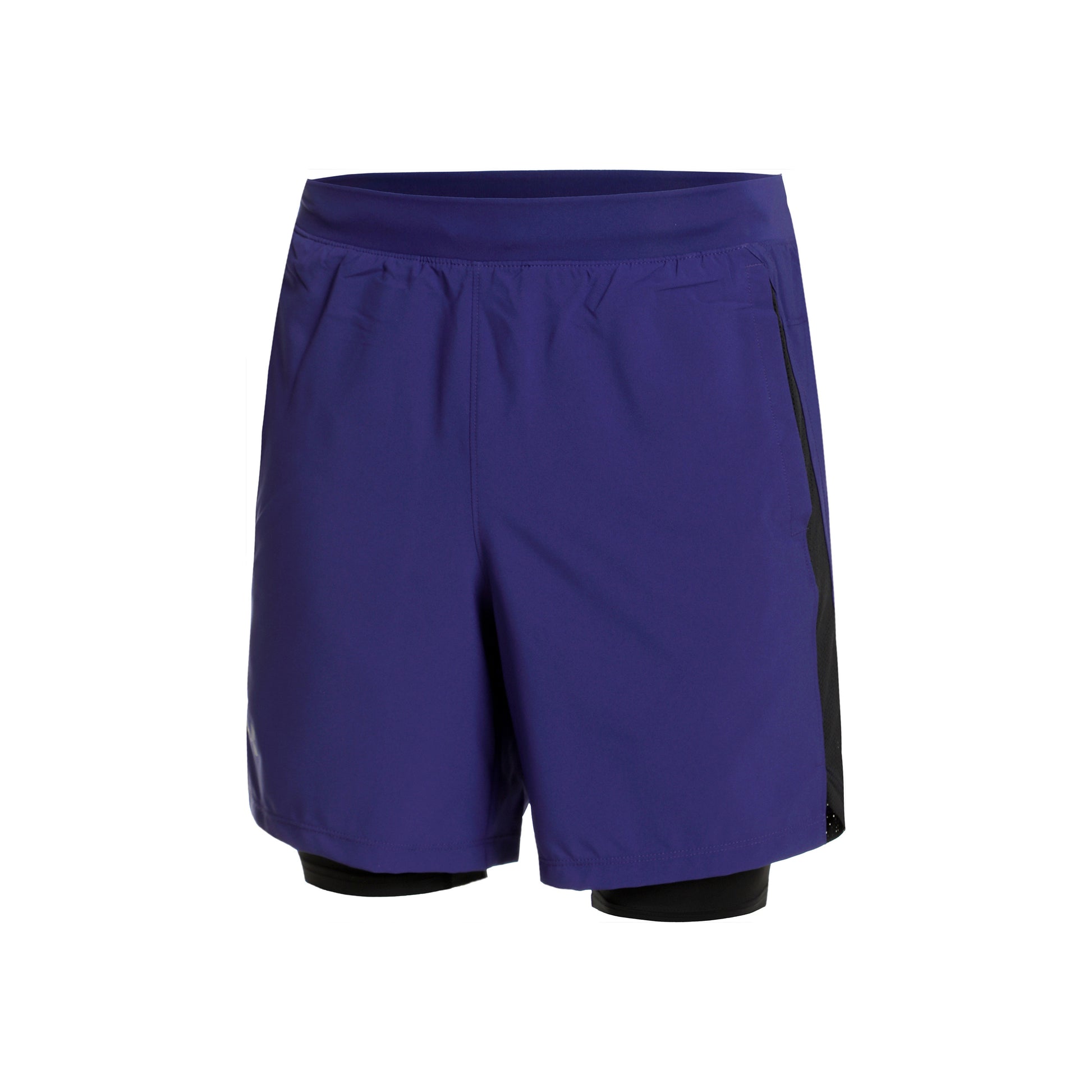 Under Armour Launch 7in 2in1 Shorts Hommes - bleu, noir