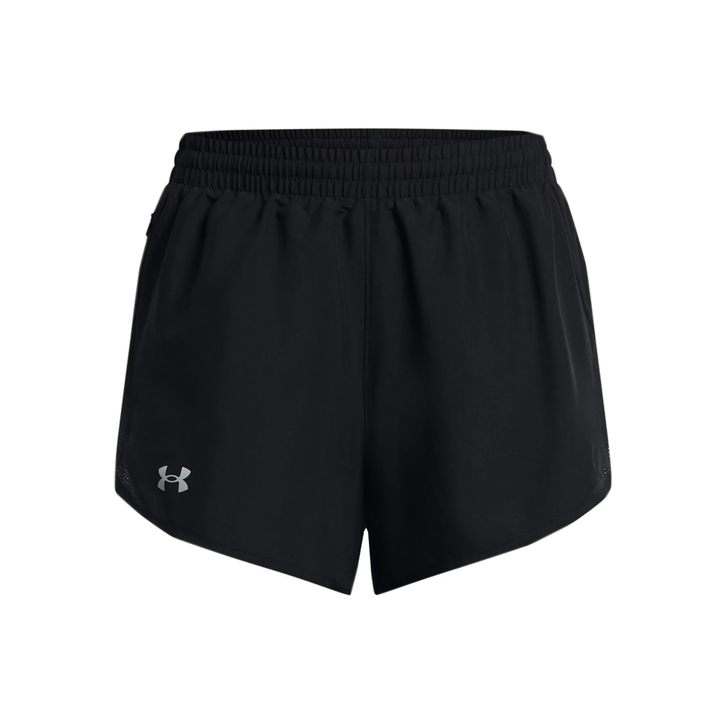 Under Armour Fly By 3in  Short de running Femmes - noir