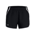 Fly By Short De Running Femmes-Noir,Blanc