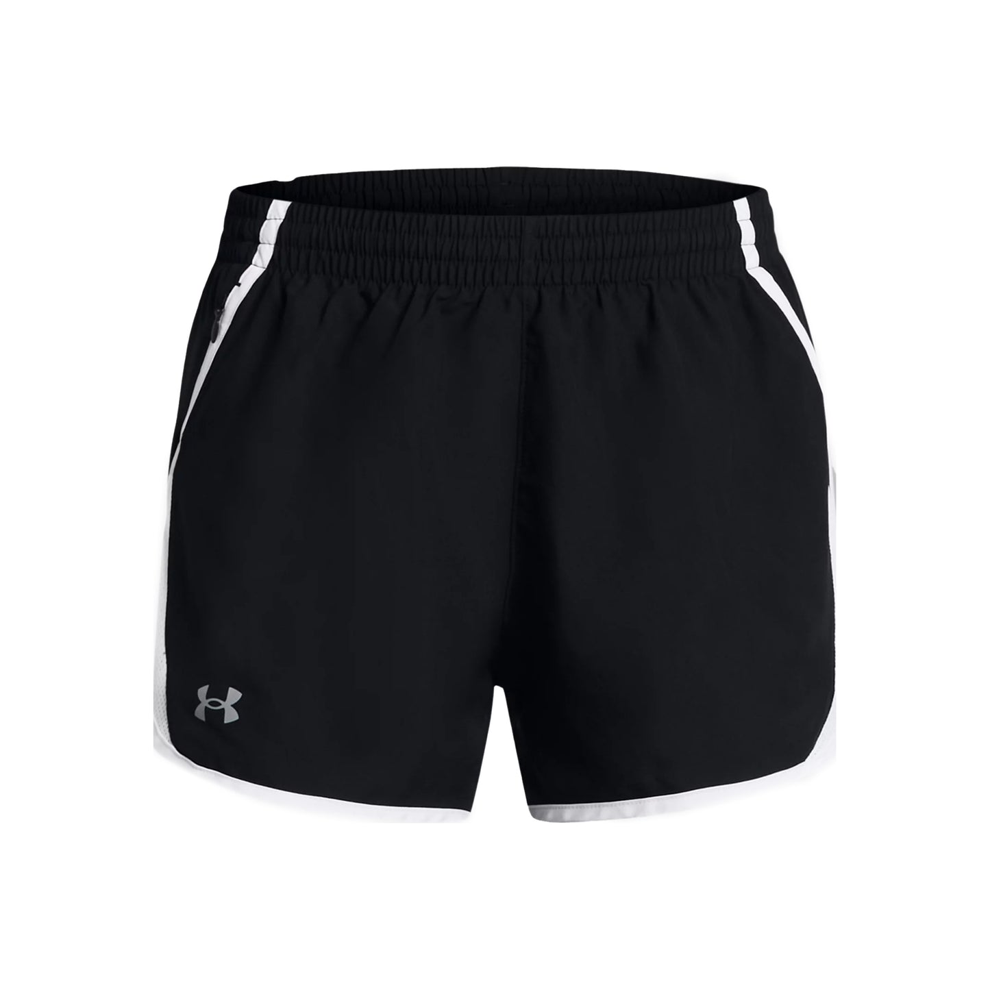 Under Armour Fly By 3in  Short de running Femmes - noir, blanc