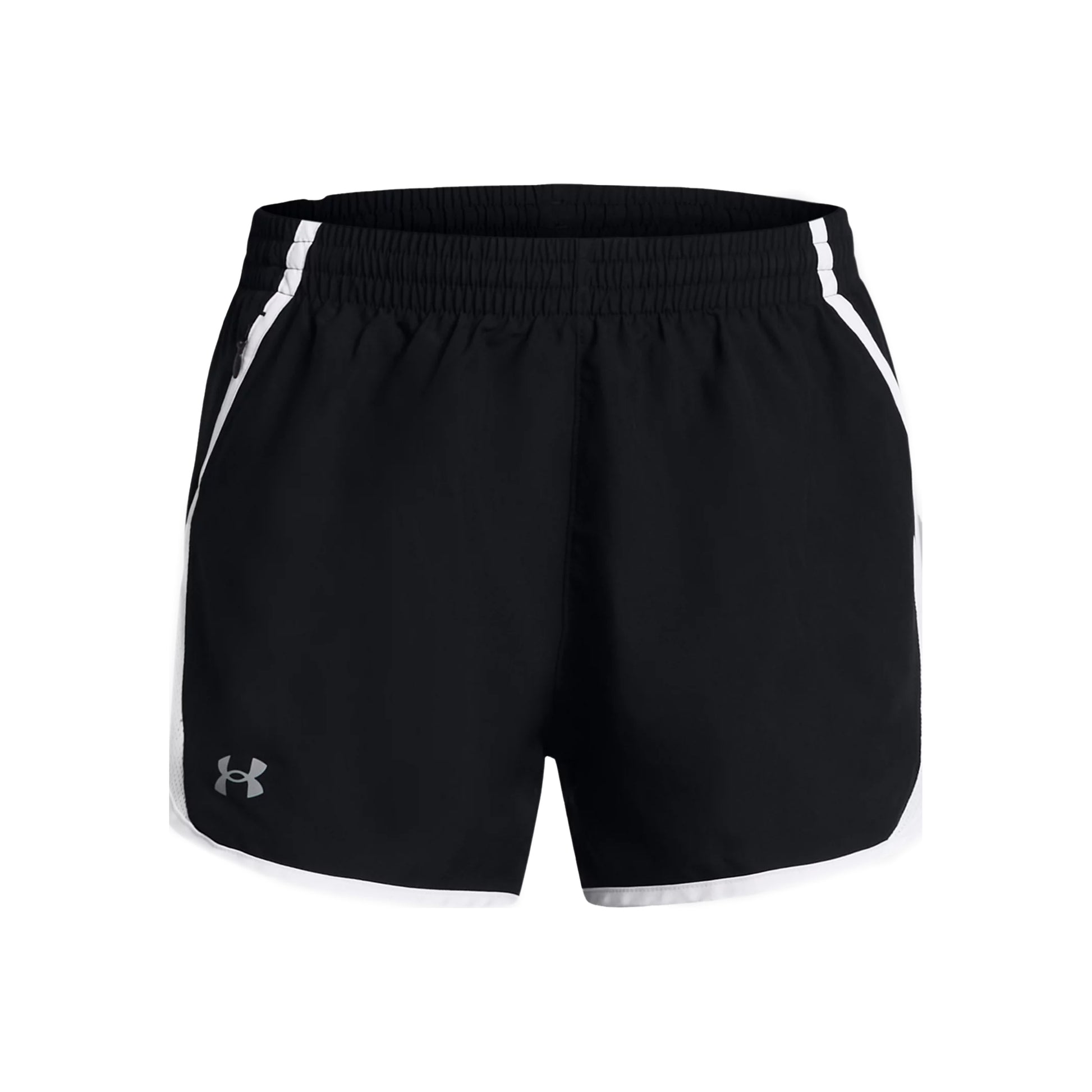 Under Armour Fly By 3in  Short de running Femmes - noir, blanc