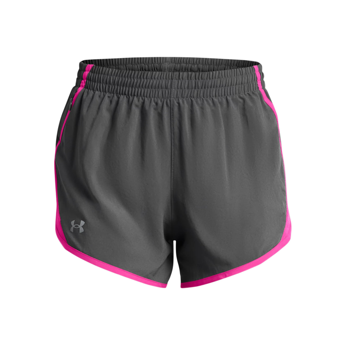 Under Armour Fly By 3in  Short de running Femmes - gris, rose