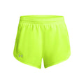 Fly By Short De Running Femmes-Jaunes Fluo