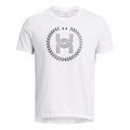 Run Everywhere Wreath Maillot de course Hommes - blanc, gris