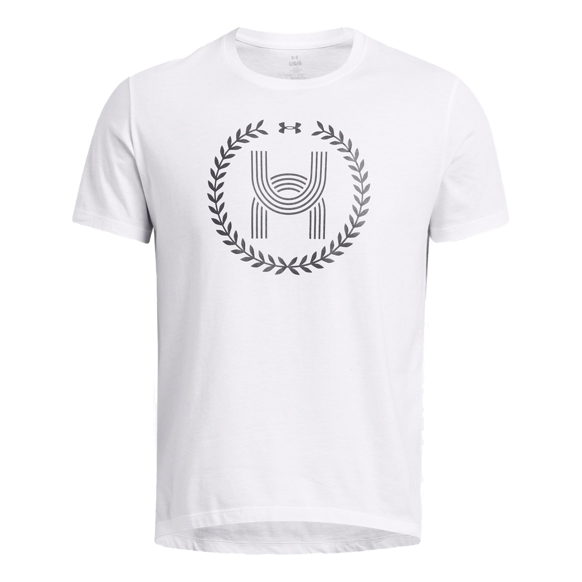 Under Armour Run Everywhere Wreath Maillot de course Hommes - blanc, gris