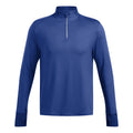 Launch Pro 1/4 Zip Maillot De Course Hommes-Bleu Foncé