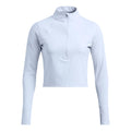 Launch Elite Half Zip Maillot De Course Femmes-Bleu