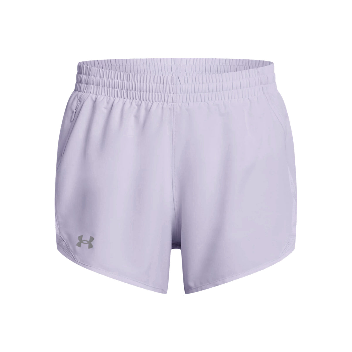 Under Armour Fly By 3in  Short de running Femmes - blanc, blanc
