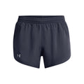 Fly By 3in Short De Running Femmes-Gris