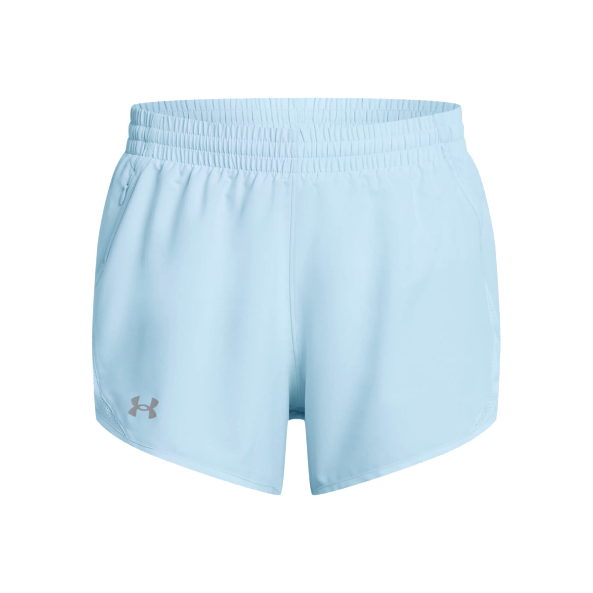 Under Armour Fly By 3in  Short de running Femmes - bleu