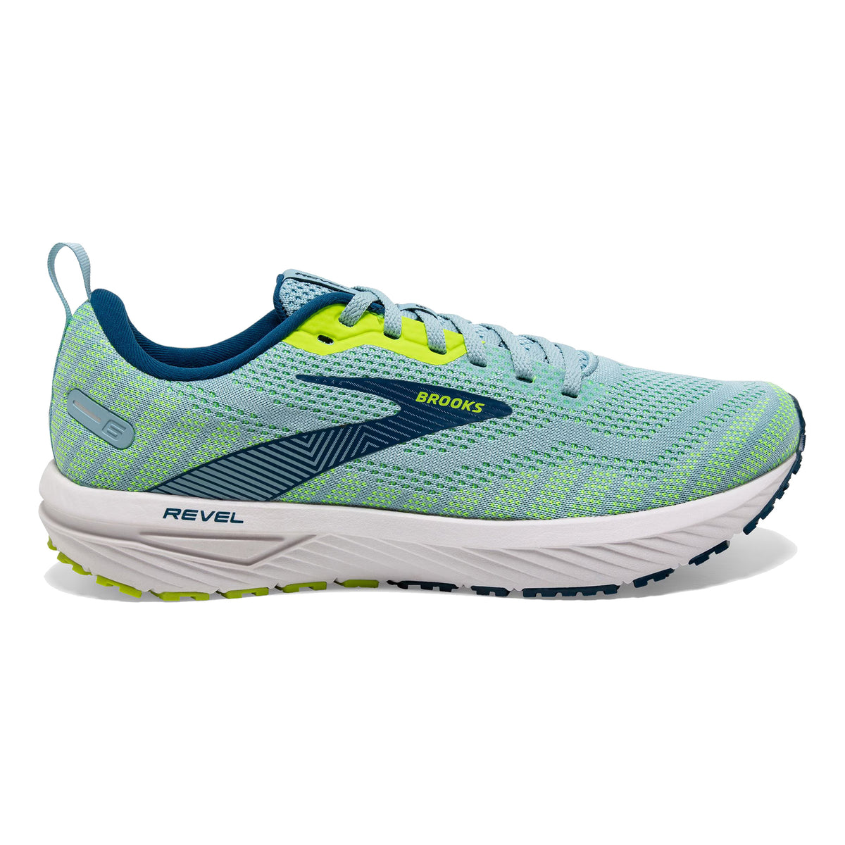 Brooks Revel 6 Chaussure de running sans stabilisateurs Hommes - vert clair, bleu
