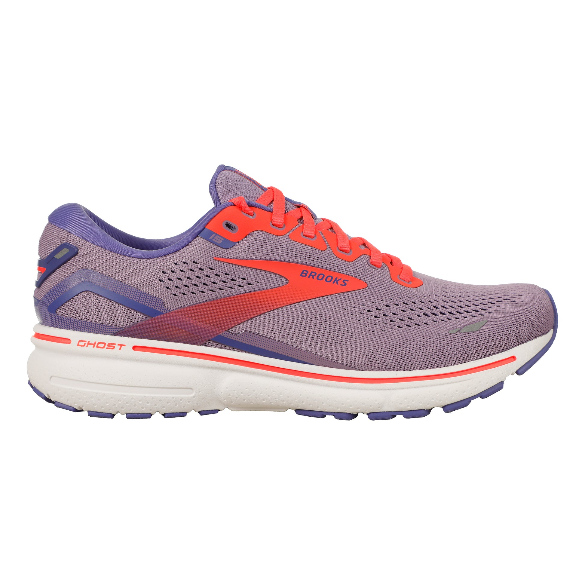 Brooks Ghost 15 Chaussure de running sans stabilisateurs Femmes - violet, orange
