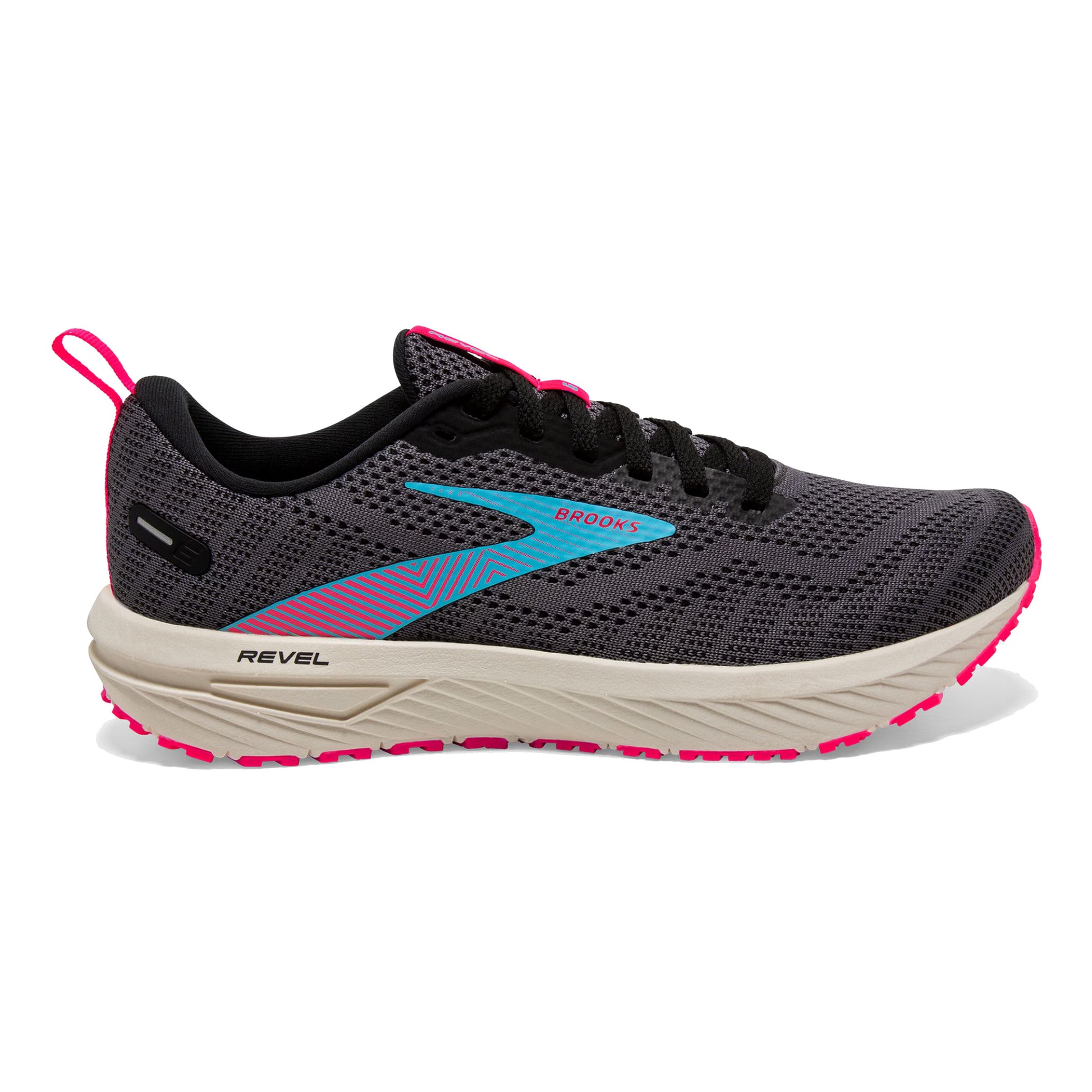 Brooks Revel 6 Chaussure de running sans stabilisateurs Femmes - noir, beige