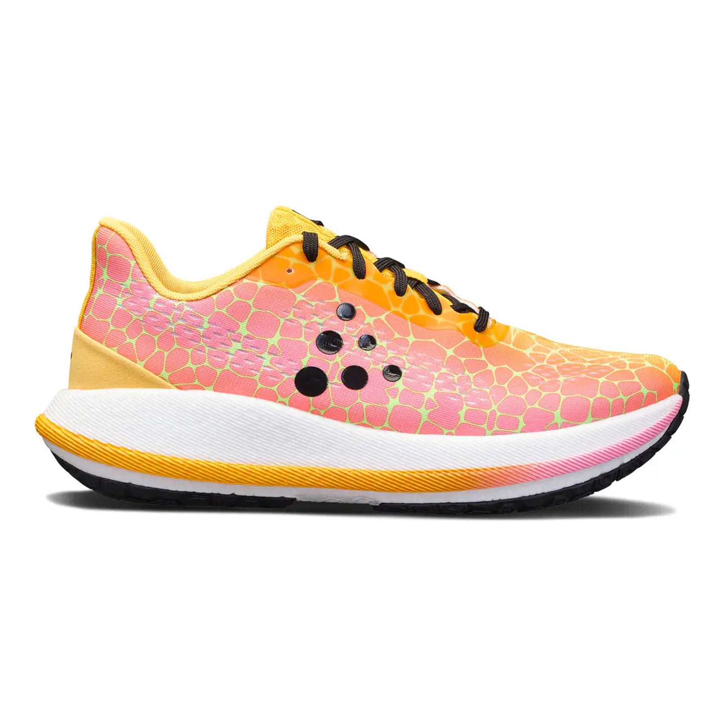 Craft Pacer Chaussure De Running Sans Stabilisateurs Hommes-Corail,Jaune