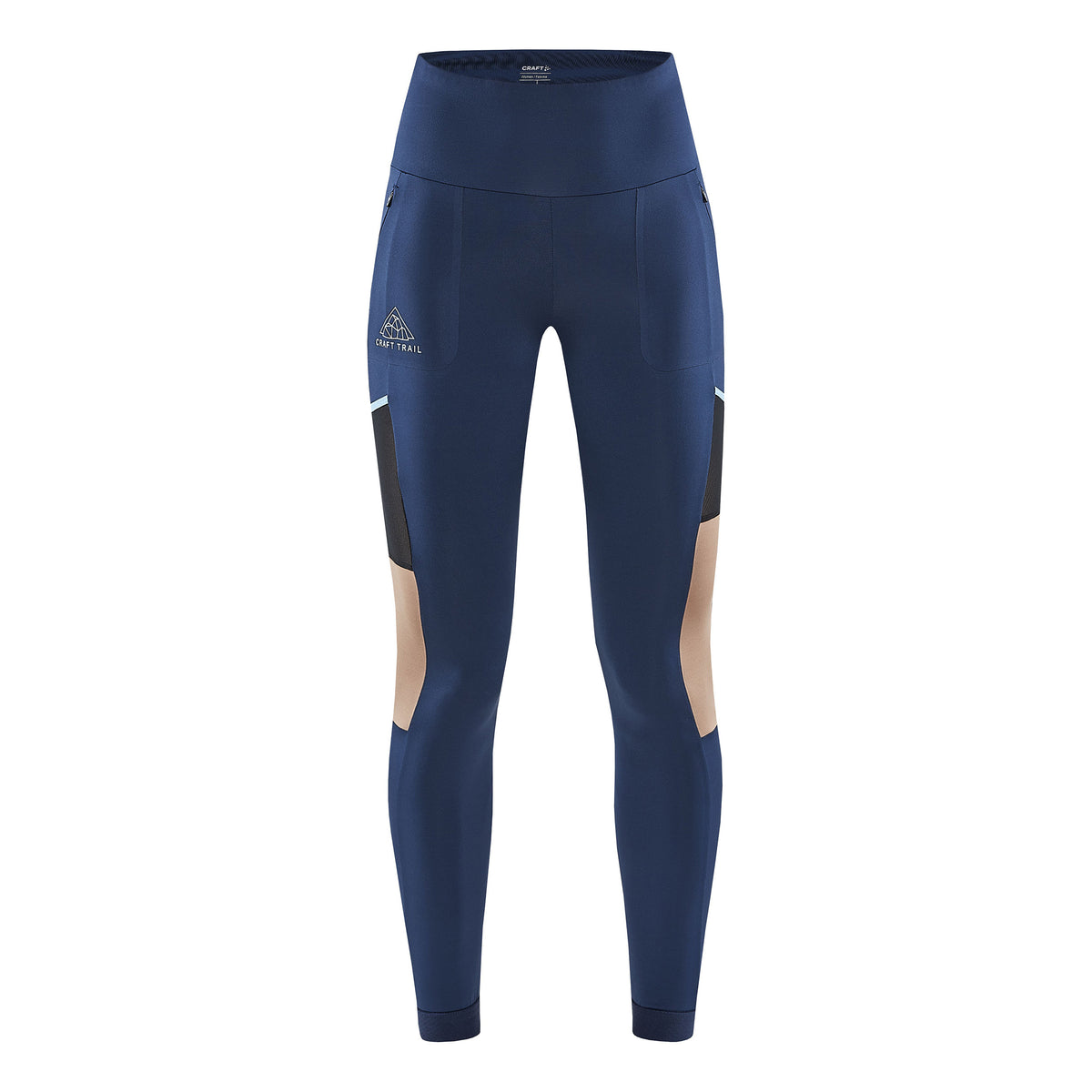 Craft Pro Trail Collant tight Femmes - bleu, marron