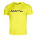 Core Essence Logo Maillot De Course Hommes-Jaune