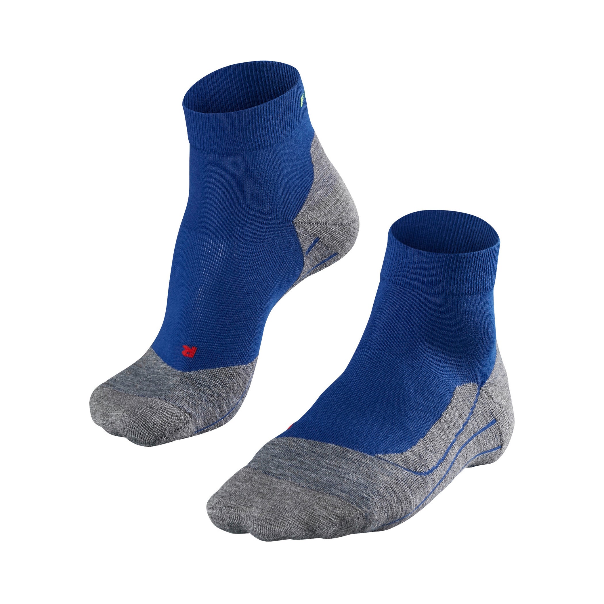 Falke RU4 Endurance Short Chaussettes de running Hommes - bleu, gris