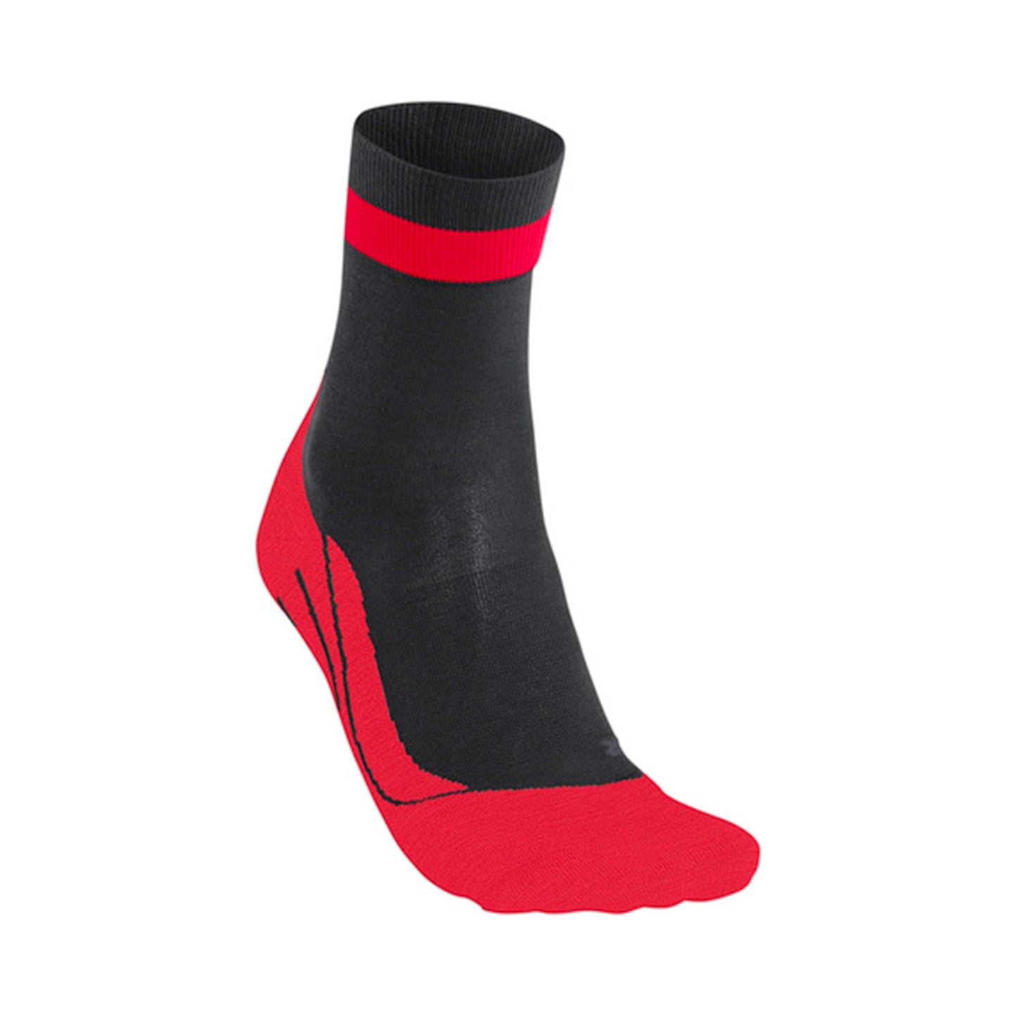 Falke RU4 Endurance Chaussettes de running Hommes-rouge, noir