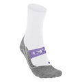 RU4 Endurance Cool Chaussettes De Running Femmes-Blanc