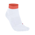 RU4 Endurance Short Chaussettes de running Femmes - blanc, corail