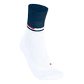 RU Compression Stabilizing Chaussettes De Compression Hommes-Blanc,Bleu Foncé