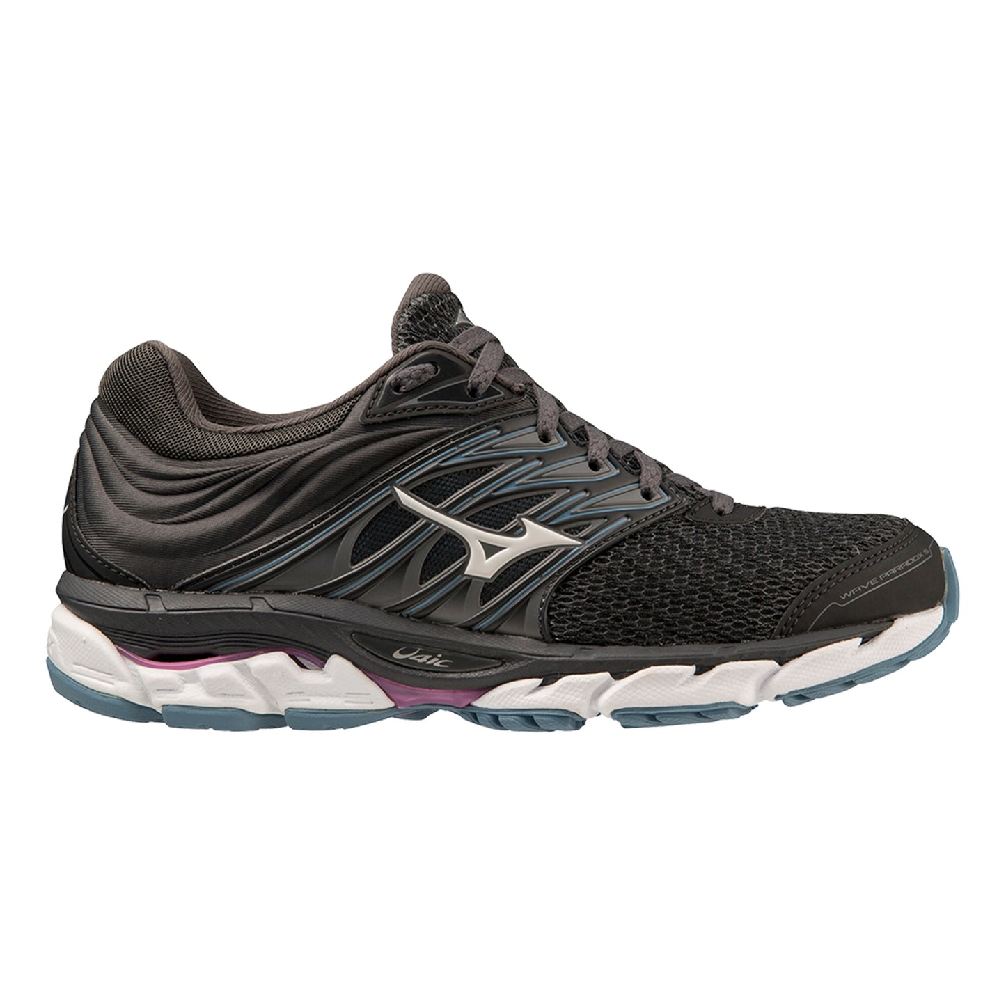 Mizuno Wave Paradox 5 Chaussure de running avec stabilisateurs Femmes - noir,