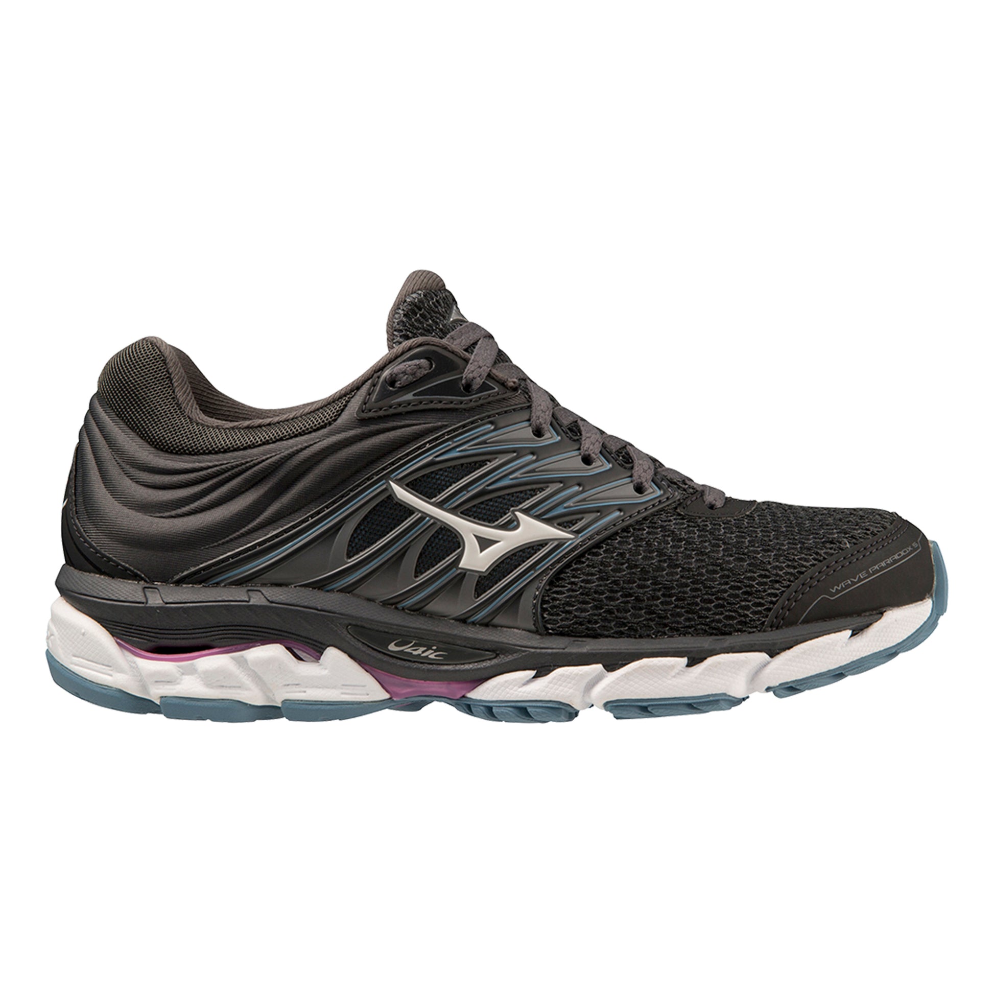 Mizuno Wave Paradox 5 Chaussure de running avec stabilisateurs Femmes - noir,