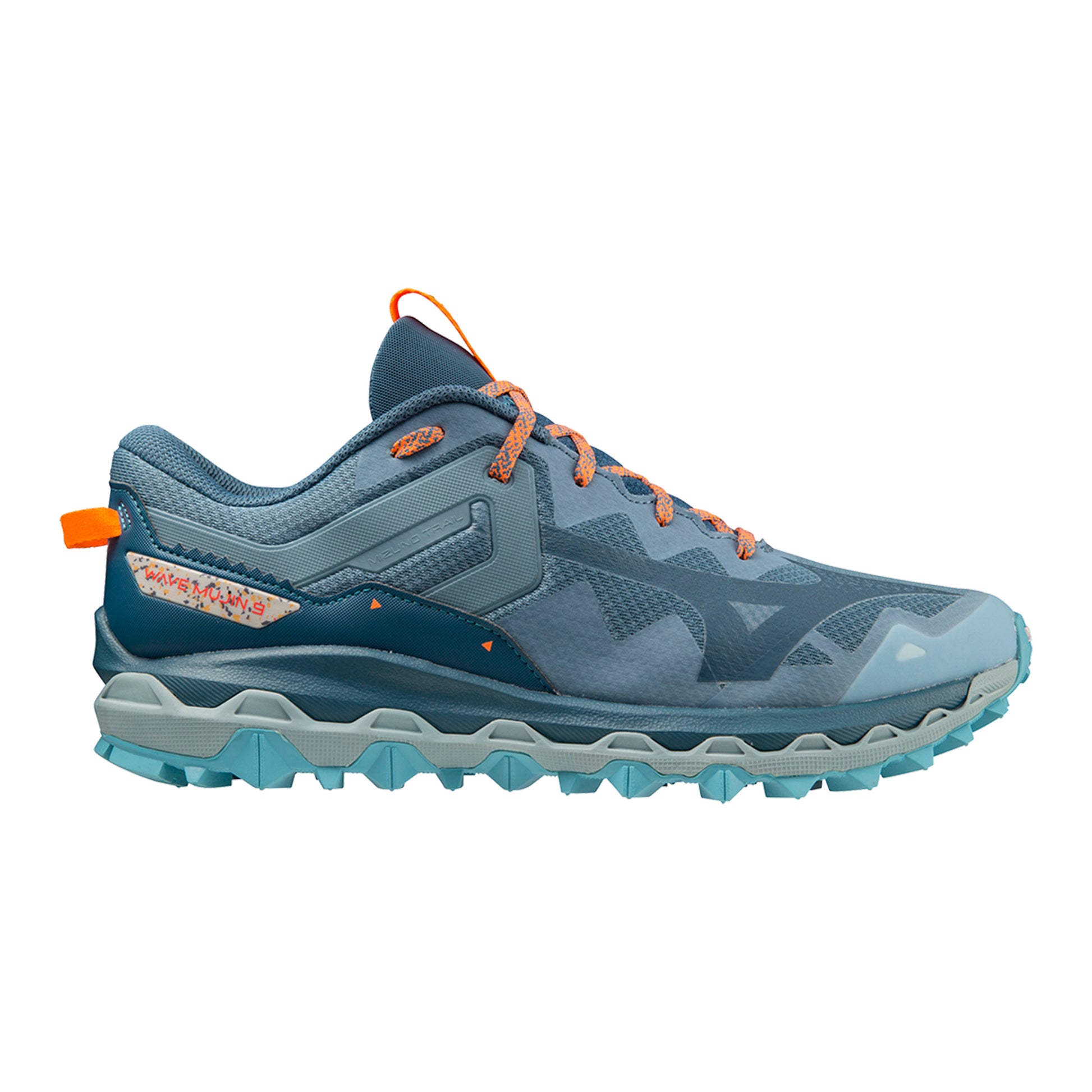 Mizuno Wave Mujin 9 Chaussure trail Hommes - bleu, gris