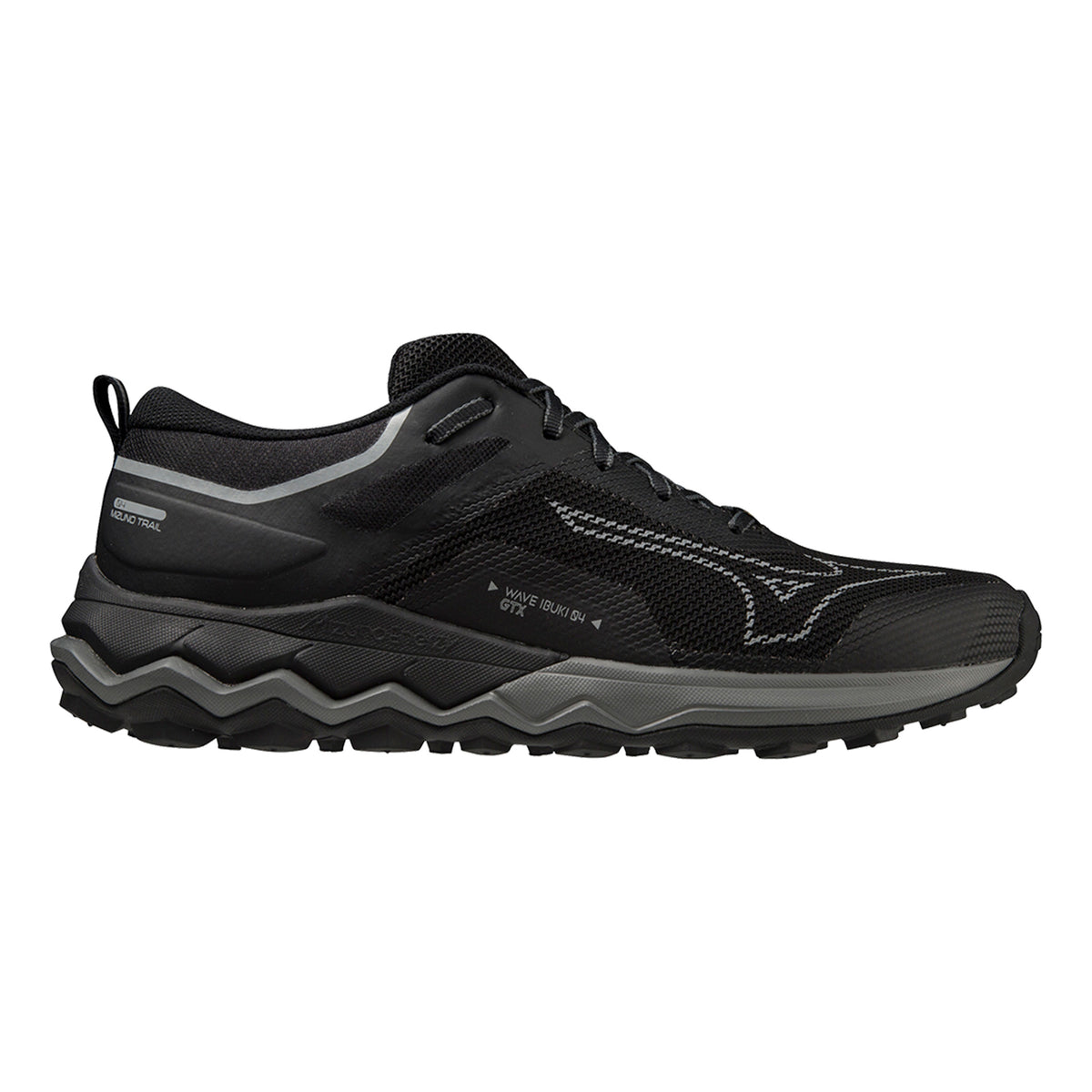 Mizuno Wave Ibuki 4 GTX Chaussure Trail Hommes-Noir