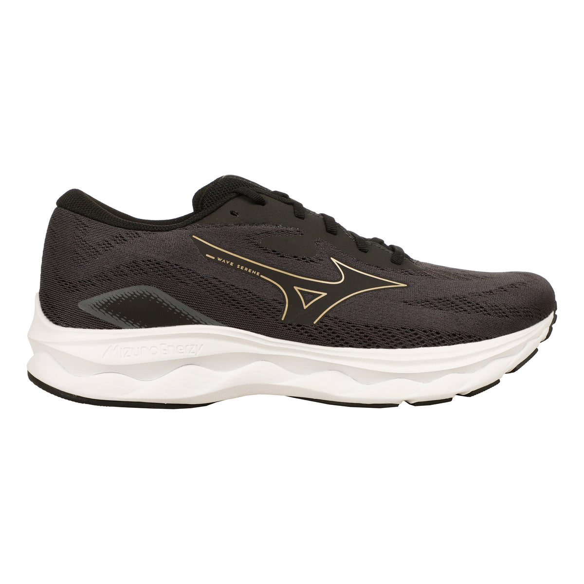 Mizuno Wave Serene Chaussure De Running Sans Stabilisateurs Hommes-Noir,Or