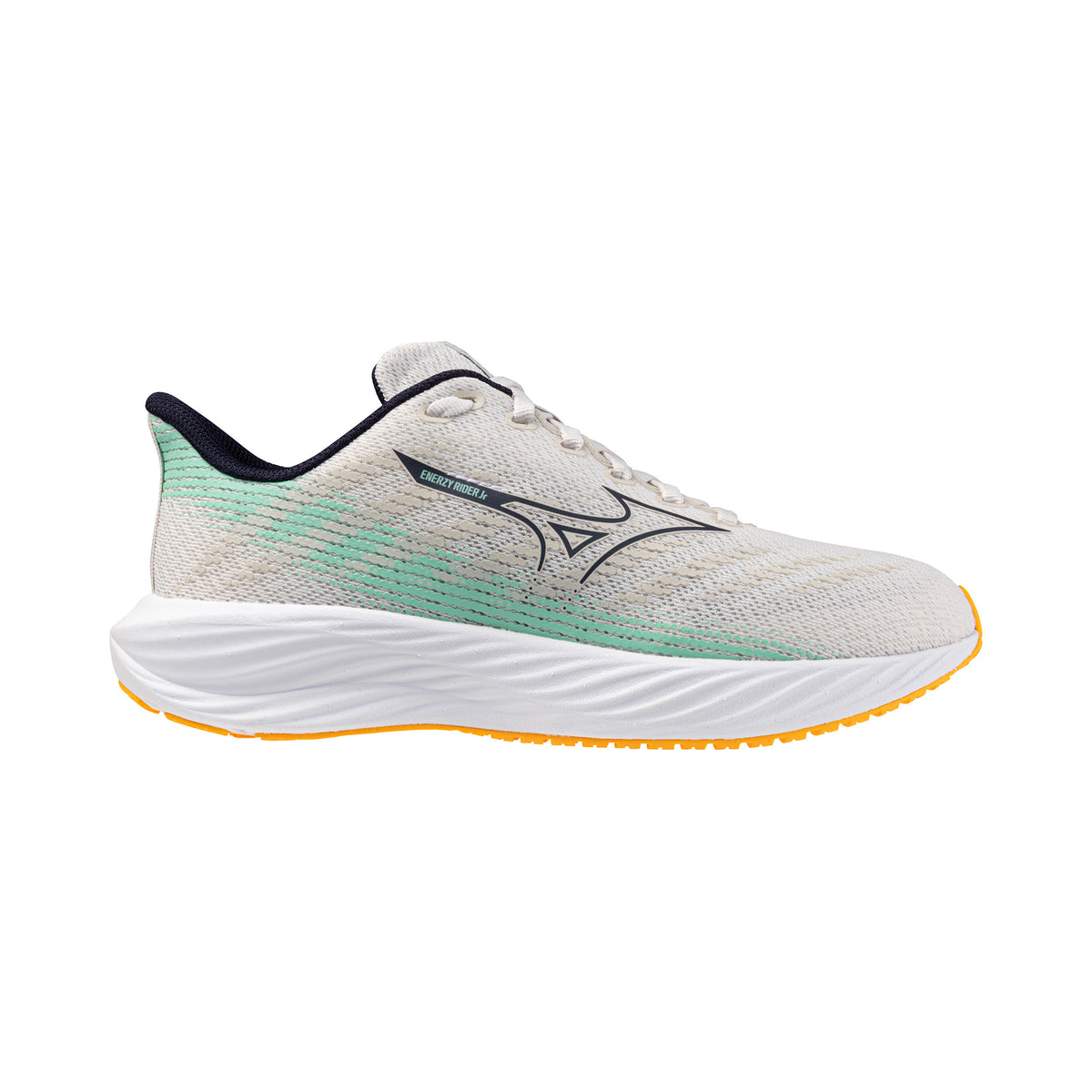 Mizuno Enerzy Rider Jnr  Chaussure de running sans stabilisateurs Enfants - gris