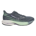 Wave Rider 28 Chaussure De Running Sans Stabilisateurs Femmes-Bleu Petrol, Blanc