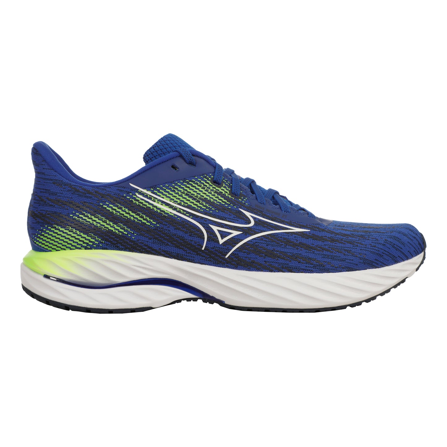 Mizuno Wave Inspire 21 Chaussure de running avec stabilisateurs Hommes - bleu, blanc