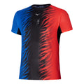 DryAeroFlow Graphic Maillot de course Hommes - noir, rouge