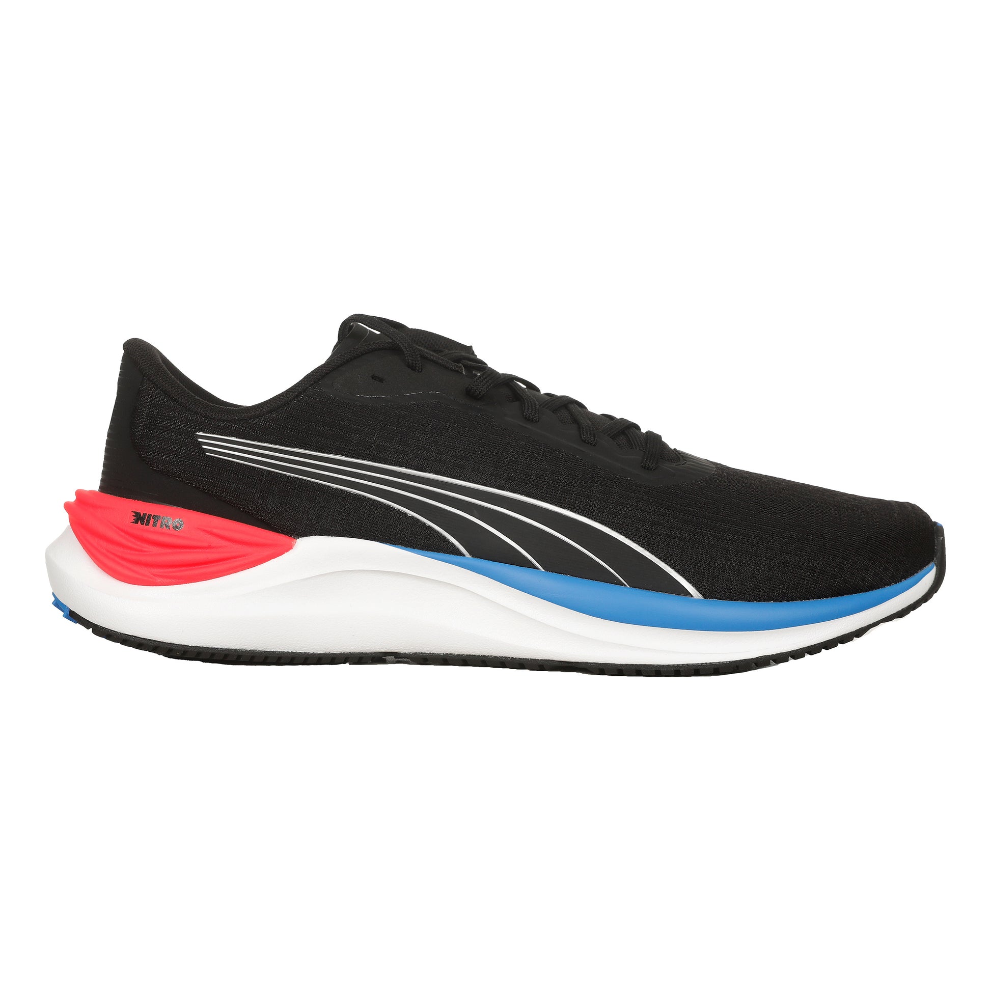 Puma Electrify Nitro 3 Chaussure de running sans stabilisateurs Hommes - noir, rouge