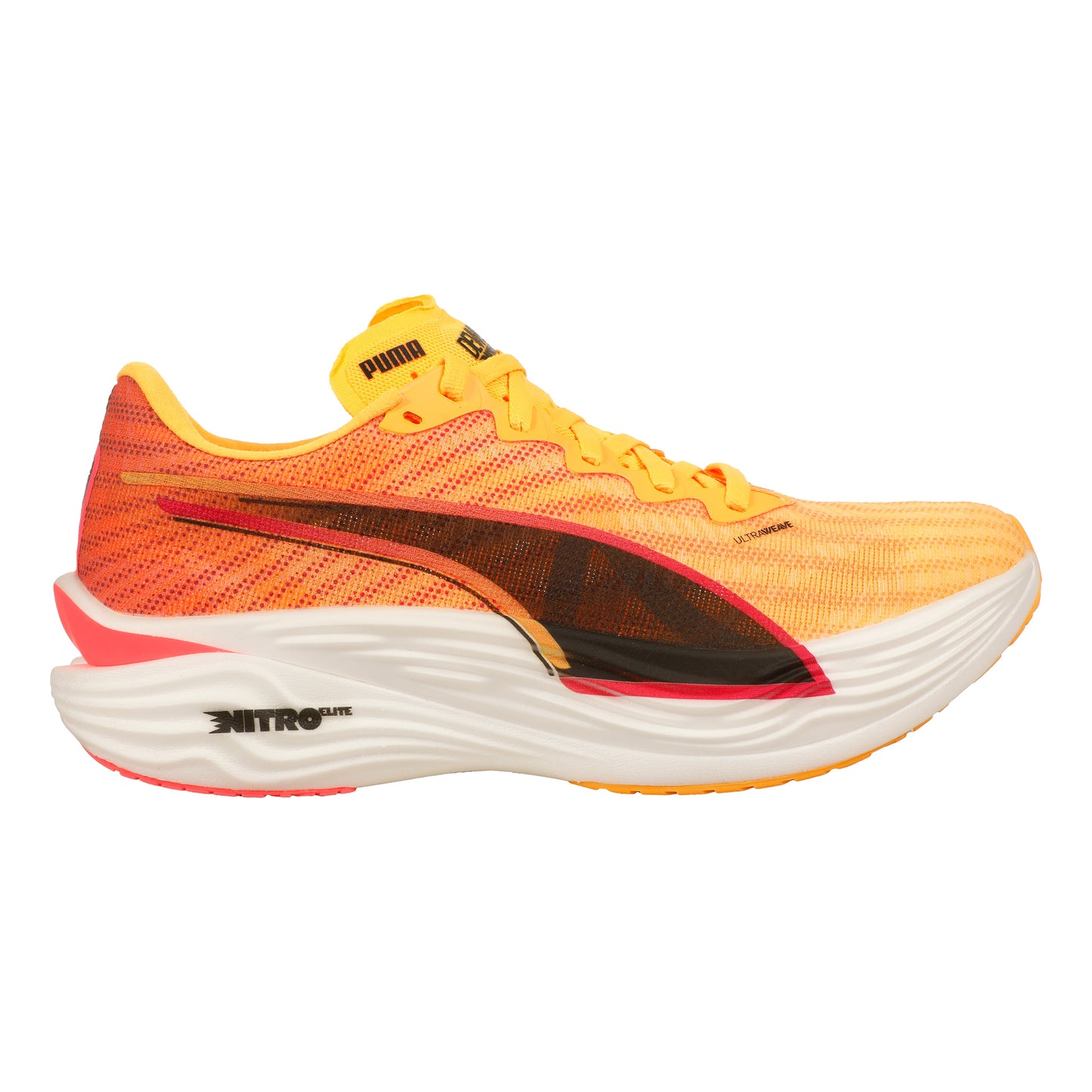 Puma Deviate Nitro Elite 3 Fire Chaussure de compétition Femmes - orange,