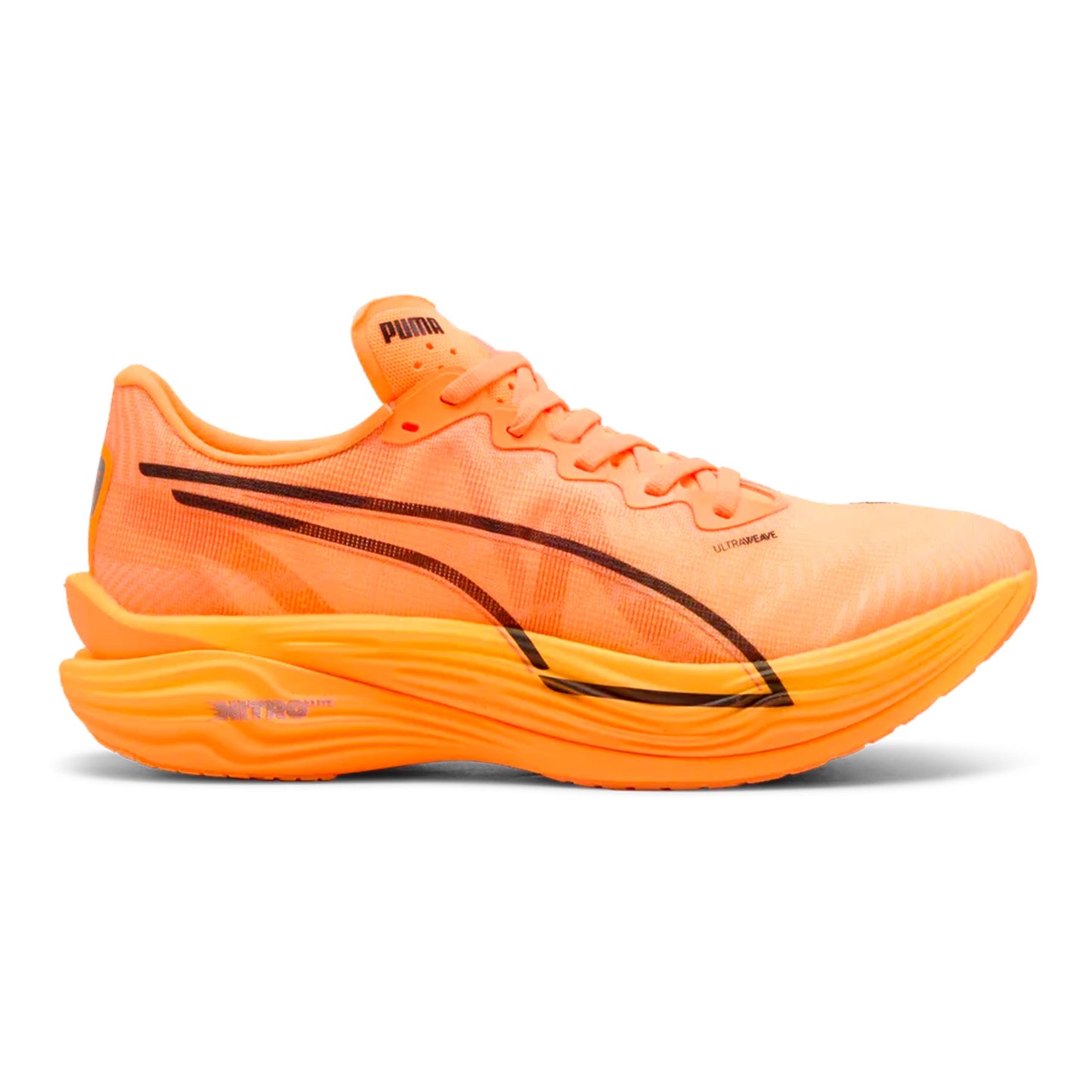 Puma Deviate Nitro Elite 3 Chaussure de compétition Hommes - orange, noir