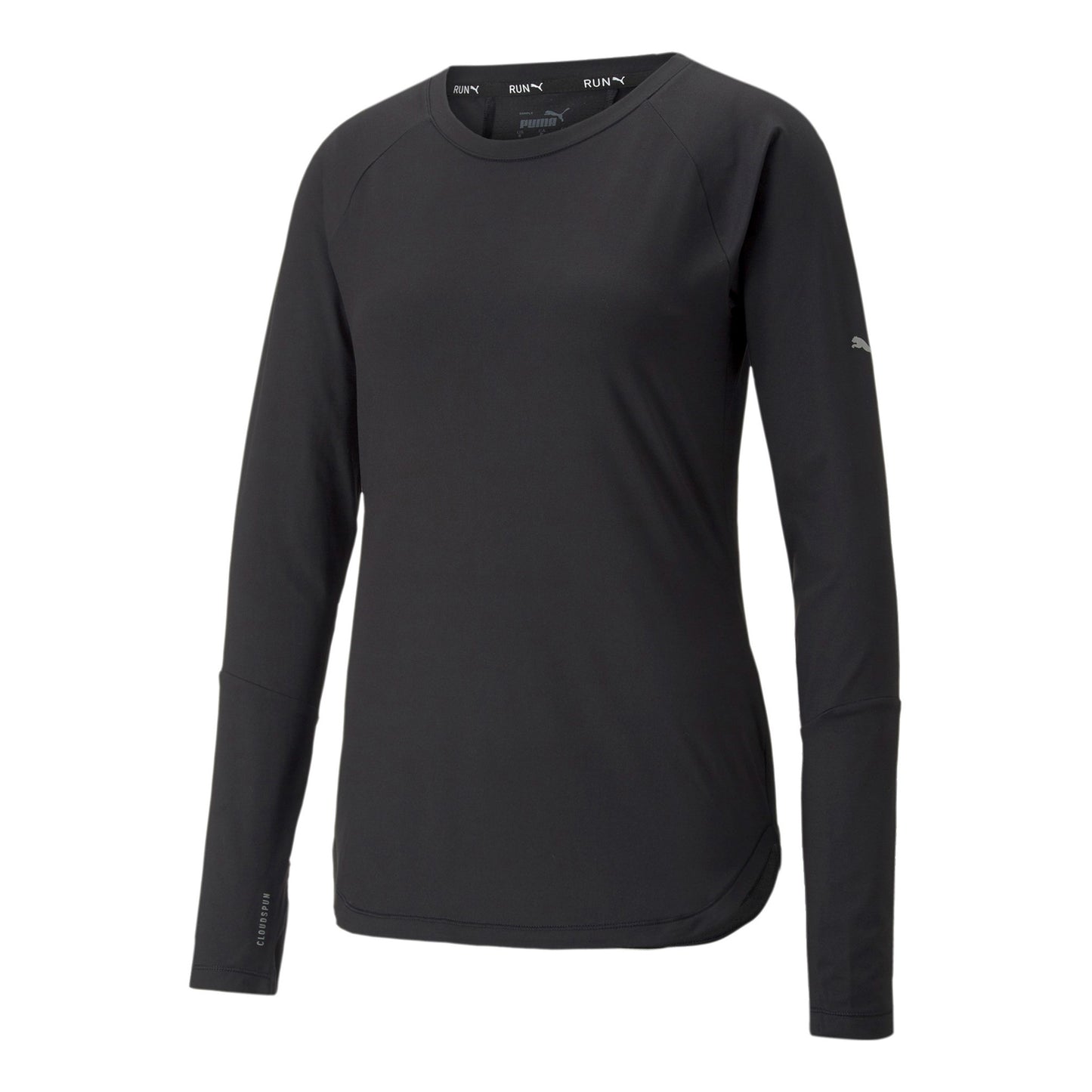 Puma Cloudspun Haut Manches Longues Femmes-Noir