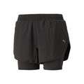 Run Favorite Woven 2in1 3in Short De Running Femmes-Noir