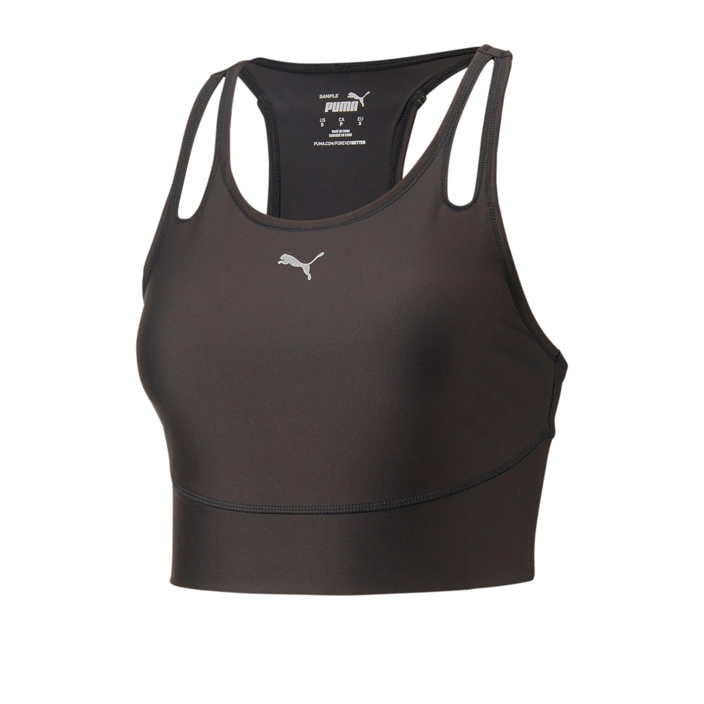 Puma Run Ultraform Crop Soutien-gorge sport Femmes - noir,