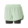 Run Favorite Woven 2in1 3in Short de running Femmes - mint, noir