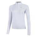 Velocity Cloudspun 1/4 Zip Maillot De Course Femmes-Bleu