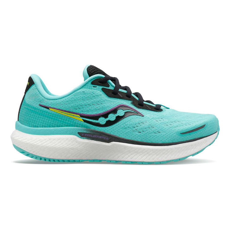 Saucony Triumph 19 Chaussure De Running Sans Stabilisateurs Femmes-Bleu,Gris