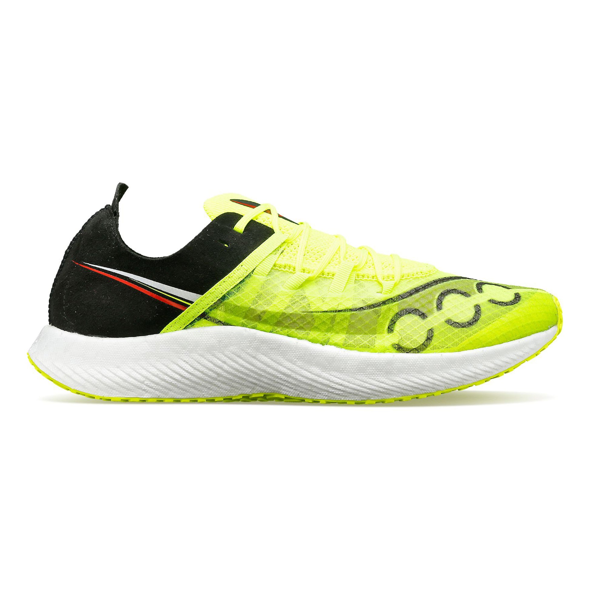 Saucony Sinister Chaussure de compétition Hommes - jaunes fluo, noir