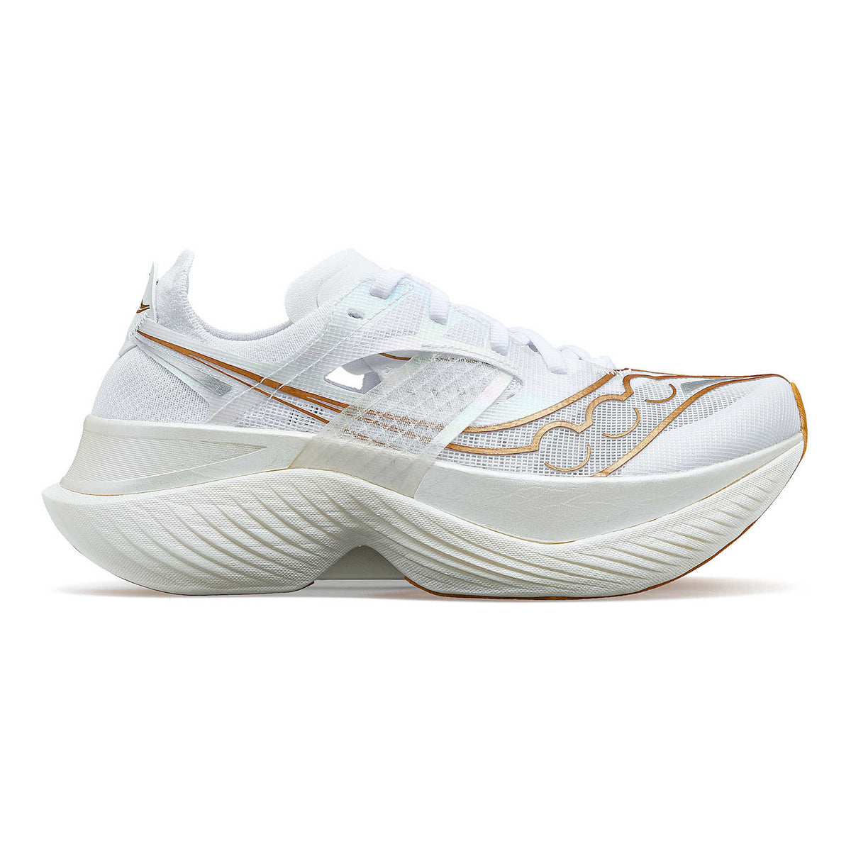 Saucony Endorphin Elite Chaussure de compétition Hommes - blanc, noir