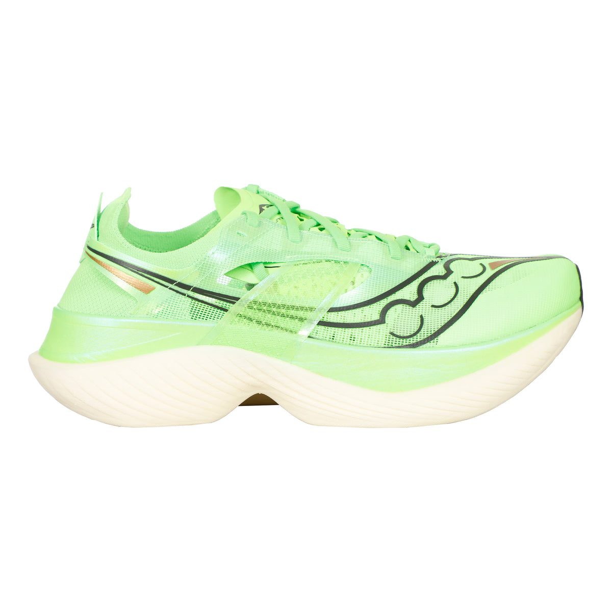 Saucony Endorphin Elite Chaussure de compétition Hommes - vert clair,