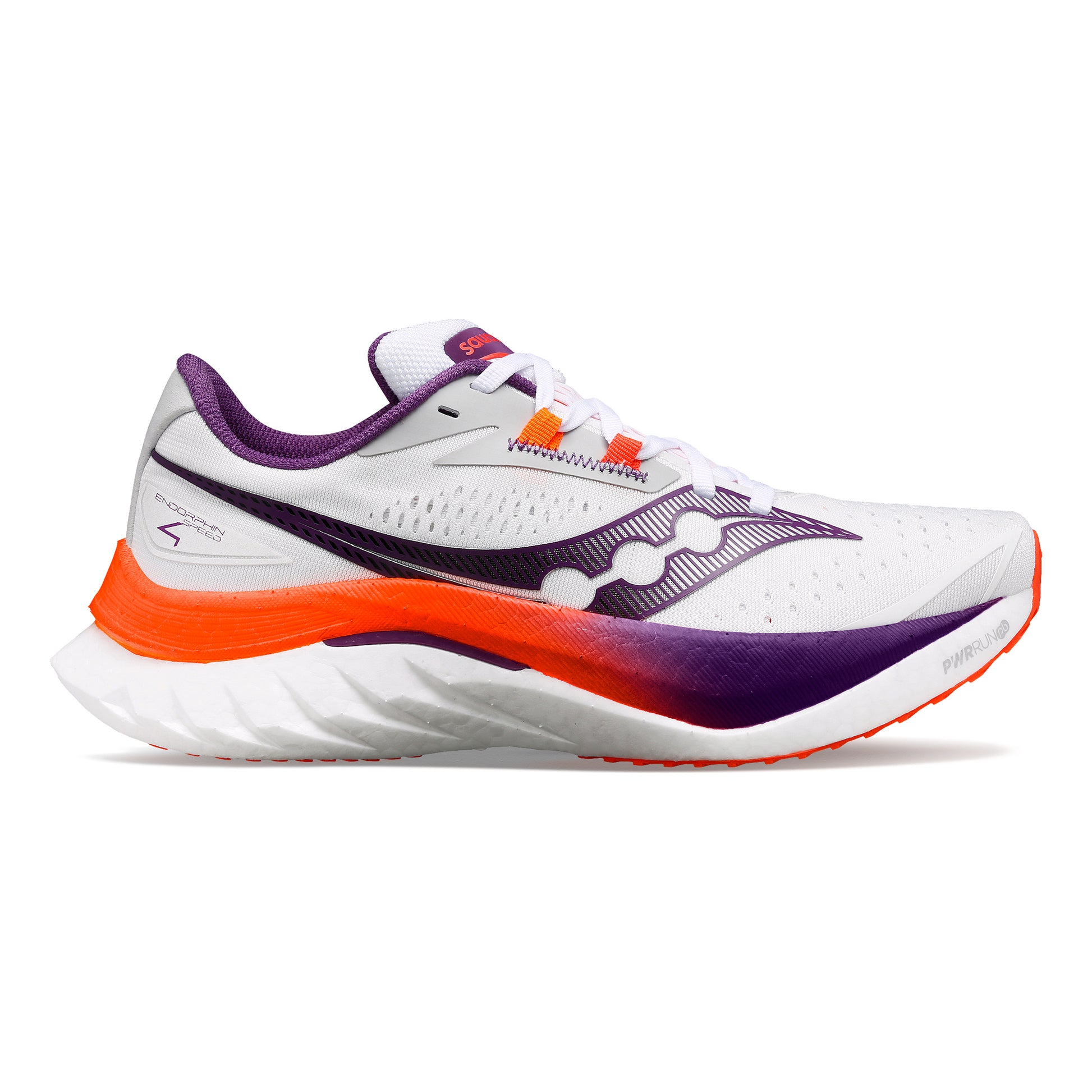 Saucony Endorphin Speed 4 Chaussure de compétition Femmes - blanc, corail